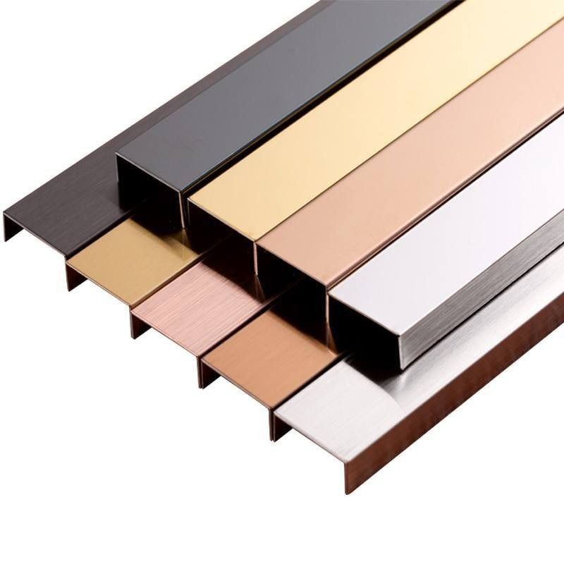 304 stainless steel ceramic tile external corner line, skirting line, door frame, U-shaped corner guard, edge trim, stainless steel decorative strip (8).jpg