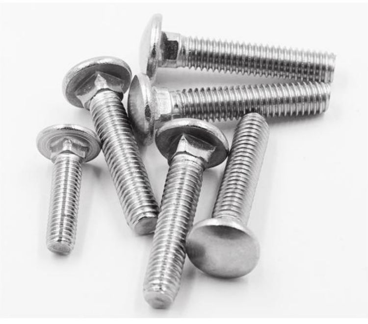 304 stainless steel semi-round head square neck carriage bolt carriage head screws M5M6M8M10 (3).jpg