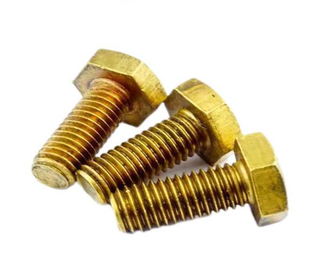 Copper screw, all copper, outer hexagonal bolt, pure copper screw, brass hexagonal head extended copper bolt M6M8 (3).jpg