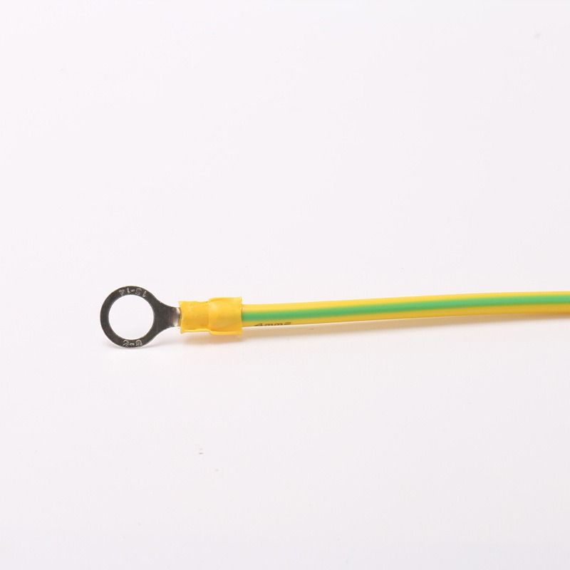 Grounding wire, photovoltaic line module, cable tray, flexible copper wire, yellow green dual color grounding wire, jumper wire, equipment grounding wire in machine room (6).jpg