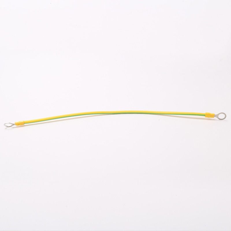 Grounding wire, photovoltaic line module, cable tray, flexible copper wire, yellow green dual color grounding wire, jumper wire, equipment grounding wire in machine room (1).jpg