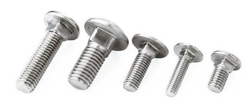 304 stainless steel small semi-round head square neck carriage bolt M3M4M5M6M8-M16 cable tray sc.jpg