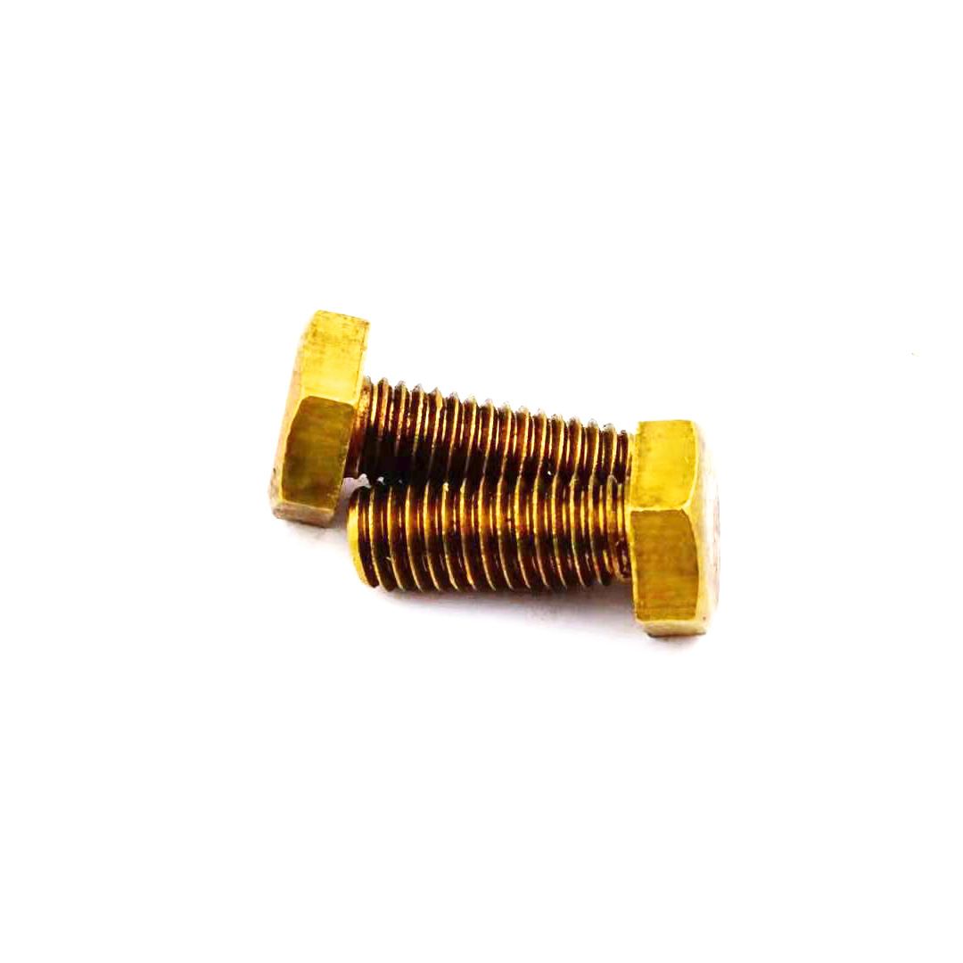 Copper screw, all copper, outer hexagonal bolt, pure copper screw, brass hexagonal head extended copper bolt M6M8 (1).jpg