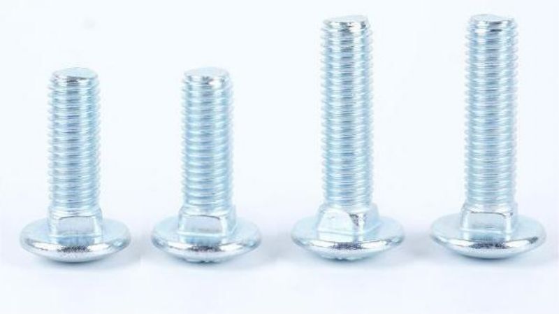 Grade 8.8 blue and white zinc GB801 small semi-circular head low square neck bolt low square neck carriage bolt M8M10M12 (8).jpg