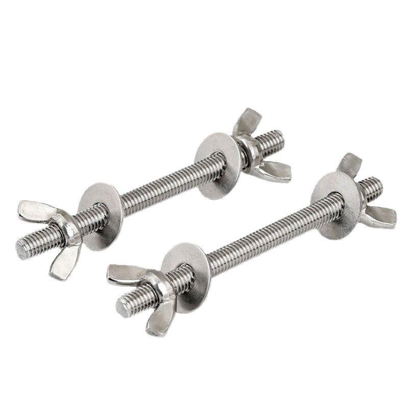 304 stainless steel wall threading screw extension screw butterfly hand nut set (9).jpg