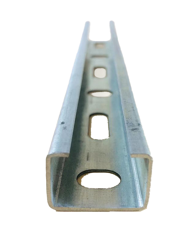 Hot-dip galvanized rigid profile seismic bracket accessories, steel structure, solar photovoltaic bracket, C-shaped steel (1).png