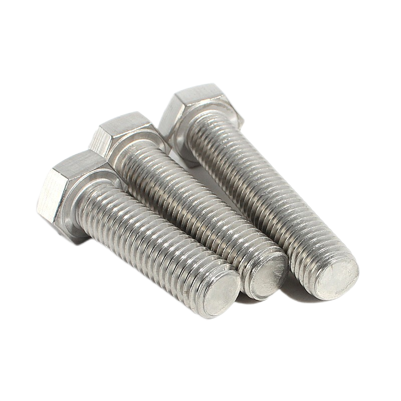 Stainless Steel 316304 DIN931 DIN933 Full Thread Hex Head Bolts and Nuts (6).png