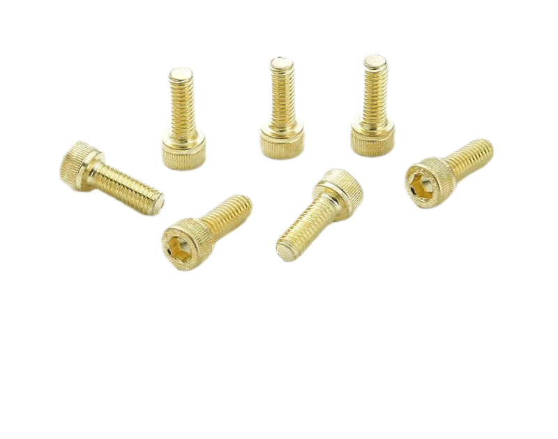 H62 screw, brass hex bolt screw, GB70 brass hex bolt, cup head, all brass (1).png