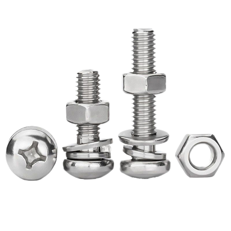 Nickel plating machine tooth screws PM cross pan head round head machine screw bolts (11).png