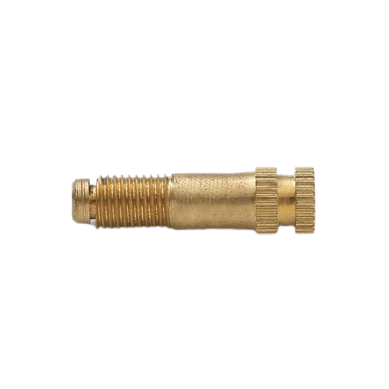 Copper thread hand screw round head knurled brass screw fastener (3).png